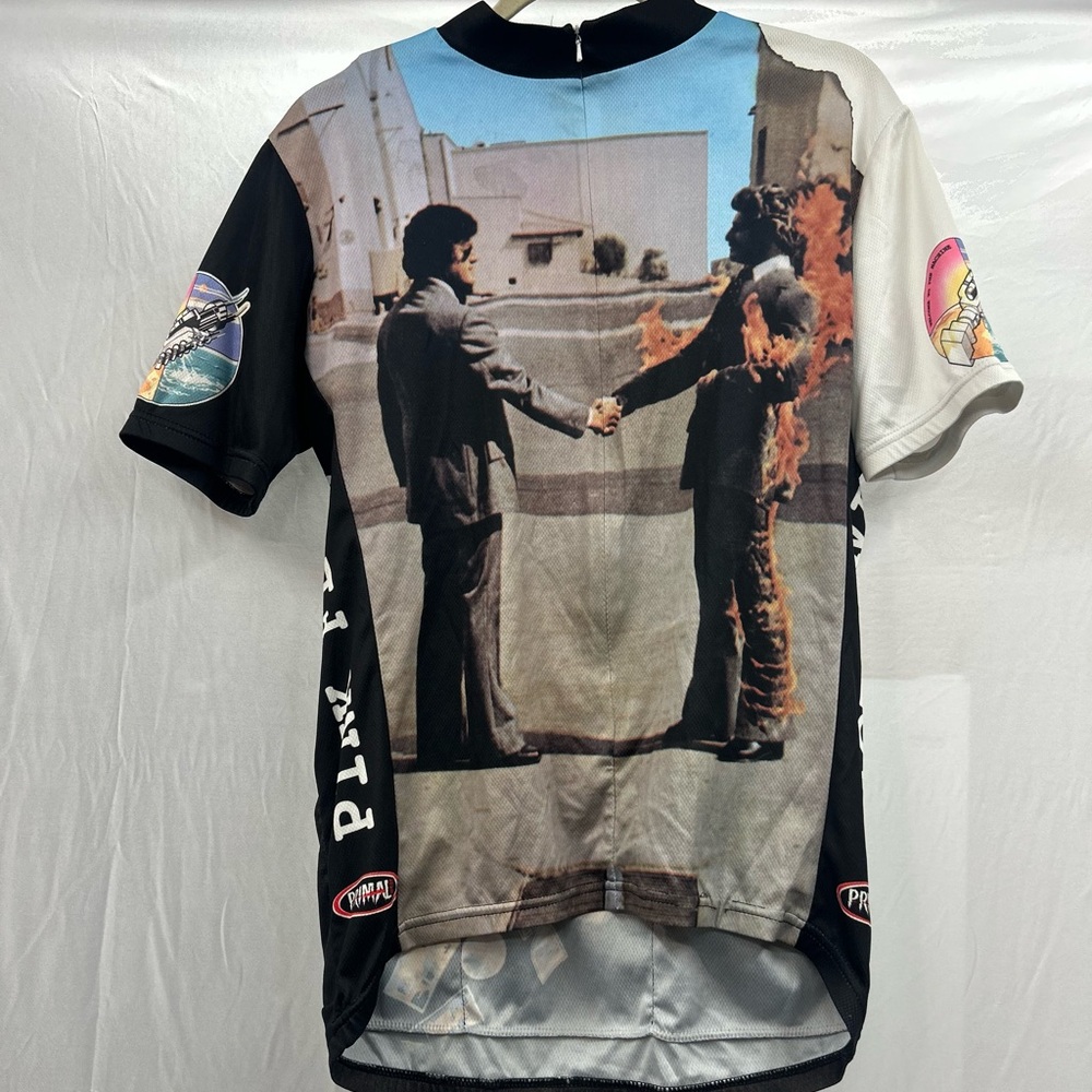 Primal Wear Pink Floyd Short Sleeve Cycling Shirt